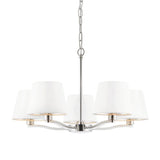 Ghedi Arnoldo 5 Pendant Light Bright Nickel — SantoLusso®