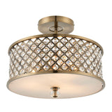 Ghedi Cephas Ceiling Lamp Antique Brass — SantoLusso®