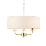 Ghedi Columbano 3 Pendant Light Brass — SantoLusso®