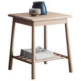 Ghedi Esla Side Table Oak — SantoLusso®
