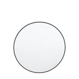 Ghedi Estanno Mirror Round Black — SantoLusso®