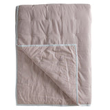 Ghedi Fresca Cotton Stitch Bedspread White Blush — SantoLusso®