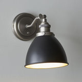 Ghedi Gennaro 1 Wall Light Pewter — SantoLusso®