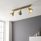 Ghedi Getta 3 Ceiling Light Brass — SantoLusso®