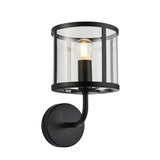 Ghedi Graziana 1 Wall Light Black — SantoLusso®