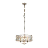 Ghedi Jessa 3 Pendant Light Bright Nickel — SantoLusso®