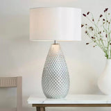 Ghedi Laguna Table Lamp Silver Mercury — SantoLusso®