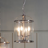 Ghedi Leo 4 Pendant Light Satin Nickel — SantoLusso®