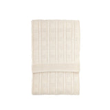 Ghedi Mattia Cotton Cable Throw Cream — SantoLusso®
