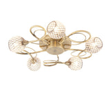 Ghedi Molise 5 Ceiling Lamp Antique Brass — SantoLusso®