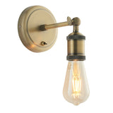 Ghedi Nica Wall Light without Shade Antique Brass — SantoLusso®