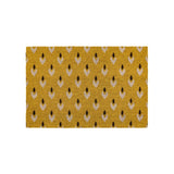 Ghedi Palza Ochre Coir Doormat — SantoLusso®