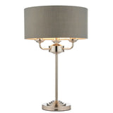 Ghedi Pasquale 3 Table Lamp Bright Nickel — SantoLusso®