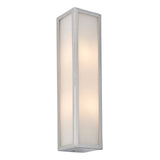 Ghedi Perpetua Bathroom 2 Wall Light Chrome/Frosted — SantoLusso®