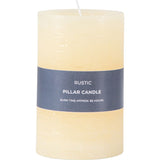 Ghedi Pillar Candle Rustic Ivory Small — SantoLusso®