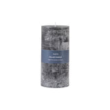 Ghedi Pillar Candle Rustic Slate Large — SantoLusso®