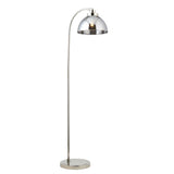 Ghedi Roccah Floor Lamp Nickel — SantoLusso®