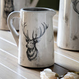 Ghedi Stag Pitcher Vase Medium Distressed — SantoLusso®