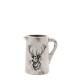 Ghedi Stag Pitcher Vase Medium Distressed — SantoLusso®