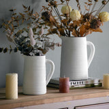 Ghedi Stenson Vase Small White — SantoLusso®