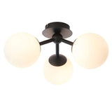 Ghedi Taeus Bathroom 3 Ceiling Light Black Large — SantoLusso®