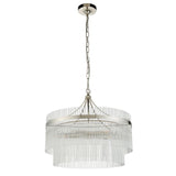 Ghedi Verti 5 Pendant Light Bright Nickel — SantoLusso®