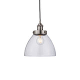 Ghedi Vespera 1 Pendant Light Brushed Silver — SantoLusso®
