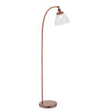 Ghedi Vespera Floor Lamp Aged Copper — SantoLusso®