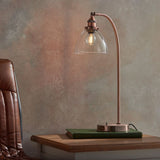 Ghedi Vespera Table Lamp Aged Copper — SantoLusso®