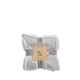 Ghedi Vista Payne Sherpa Throw Grey — SantoLusso®