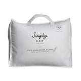 Ghedi White Goose Feather & Down SuperKg Duvet10.5tog — SantoLusso®