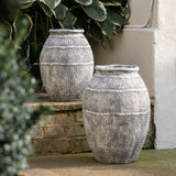 Ghedi Zante Vase Small Antique Grey Small — SantoLusso®