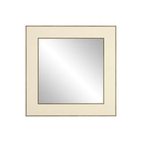 DI Designs Hampton Mirror | Small Square | Ivory Shagreen — SantoLusso®