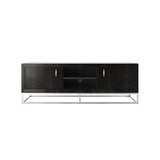 DI Designs Hampton TV Unit | Black Shagreen — SantoLusso®