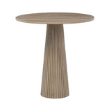 DI Designs Leckford Ribbed Occasional Table | Aged Oak — SantoLusso®