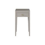 DI Designs Radford Bedside | Grey | 1 Drawer — SantoLusso®