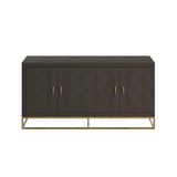 DI Designs Hampton Sideboard | Brown Shagreen — SantoLusso®