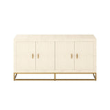 DI Designs Hampton Sideboard | Ivory Shagreen — SantoLusso®