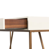 DI Designs Hampton Desk | Ivory Shagreen