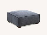 Aluxo Dakota 4 Seater With Chaise In Charcoal Boucle - SantoLusso