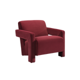 Twenty10 Apex Armchair in Burgundy Velvet — SantoLusso®