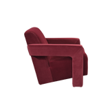 Twenty10 Apex Armchair in Burgundy Velvet — SantoLusso®