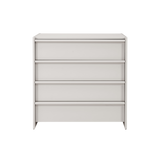 Twenty10 Albion 4 Drawer Chest in Stone — SantoLusso®
