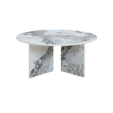 Twenty10 Aura Round Coffee Table in Pandora — SantoLusso®