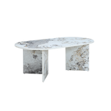 Twenty10 Aura Oval Coffee Table in Pandora — SantoLusso®