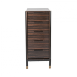 Twenty10 Bali Tallboy Narrow Chest in Ebony / Grey — SantoLusso®