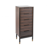 Twenty10 Bali Tallboy Narrow Chest in Ebony / Grey — SantoLusso®