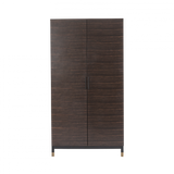 Twenty10 Bali 2 Door Wardrobe in Ebony / Matt Black — SantoLusso®