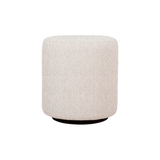 Twenty10 Ben Round Stool in Cologne Ivory — SantoLusso®