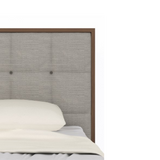 Twenty10 Calla Beds in Walnut/Natural in Double Natural — SantoLusso®